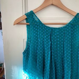 Anthropologie Swiss Dot Dress